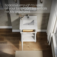 HOROW HR-VNB24 Bathroom Vanity Set with Soft Close Storage System