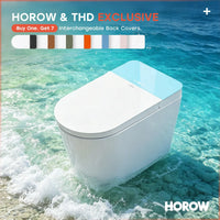 HOROW T04B ADA Smart Toilet with Foam Shield & UV Sterilization