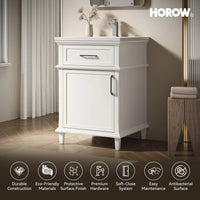 HOROW HR-VNA24 24" Bathroom Vanity Set with Everstone Vanity Top