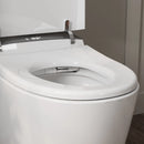 HORWOW T03 Tankless Elongated Smart Toilet Bidet in White with Auto Flush, Heated Seat, Warm Air Dryer, Bubble Infusion Wash
