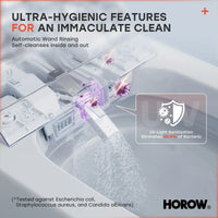 HOROW T04B ADA Smart Toilet with Foam Shield & UV Sterilization