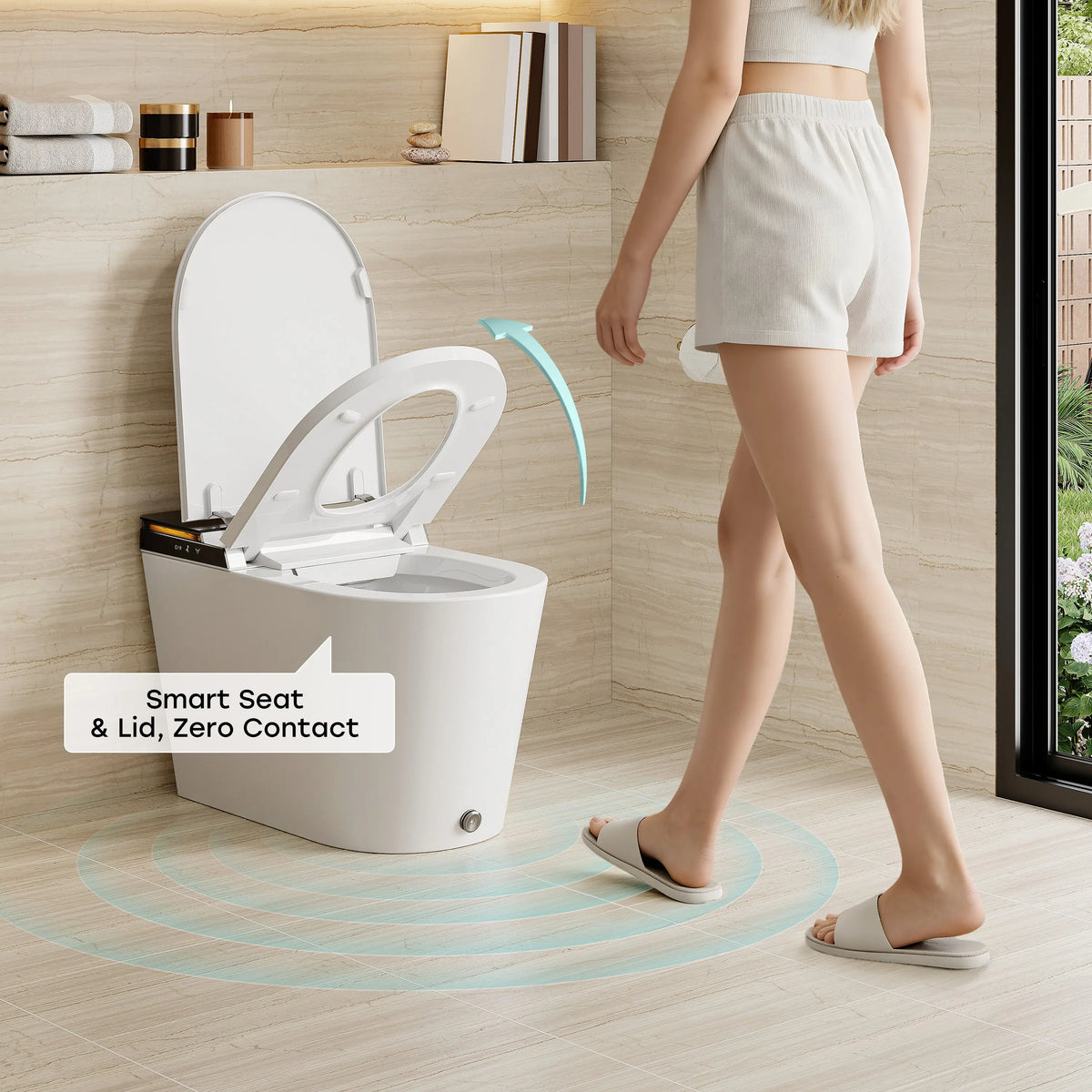 Manufacturer HOROW X70 Smart Toilet With ADA & Dual Flush