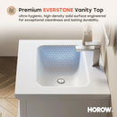 HOROW HR-VNA24 24" Bathroom Vanity Set with Everstone Vanity Top
