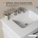 HOROW HR-VNA30 30" Bathroom Vanity Set with Matte Black Hardware