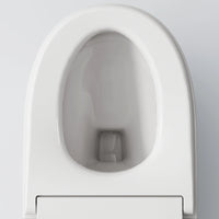HOROW T03-AOCElongated Smart Bidet Toilet 1.1 GPF in White with Auto Open/Close, Tank, Heated Seat, Auto Flush, UV Purification