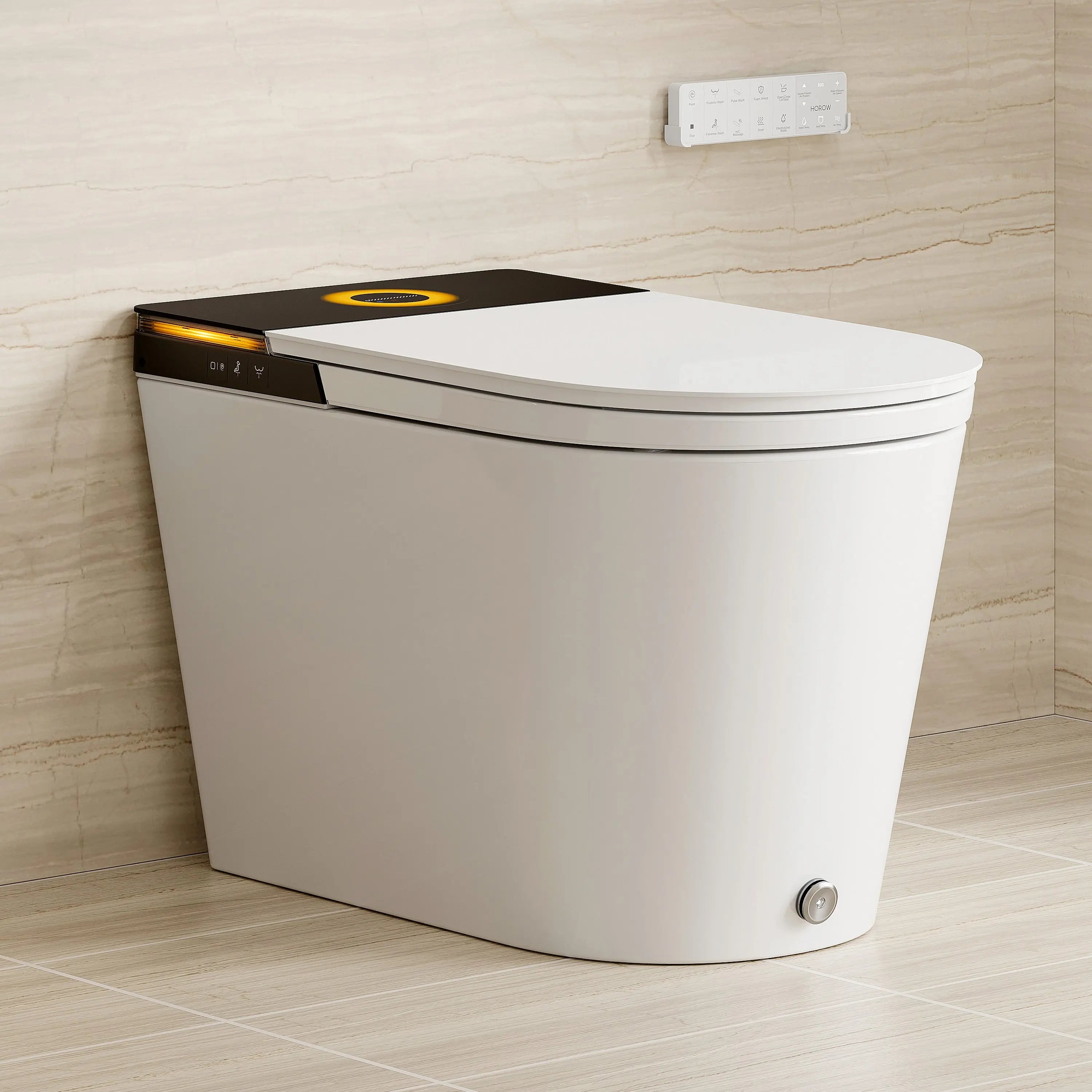 Manufacturer HOROW X70 Smart Toilet With ADA & Dual Flush