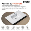 HOROW HR-VNA36 36" Bathroom Vanity Set with Matte Black Hardware