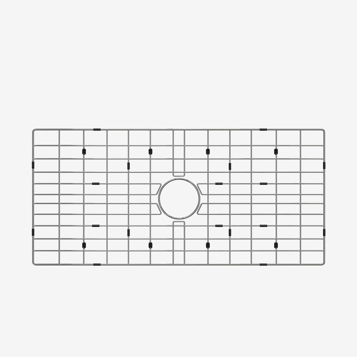 HOROW 36 Inch Sink Black Kitchen Farm Sink With Basket Strainer Model HR-S3618B HOROW