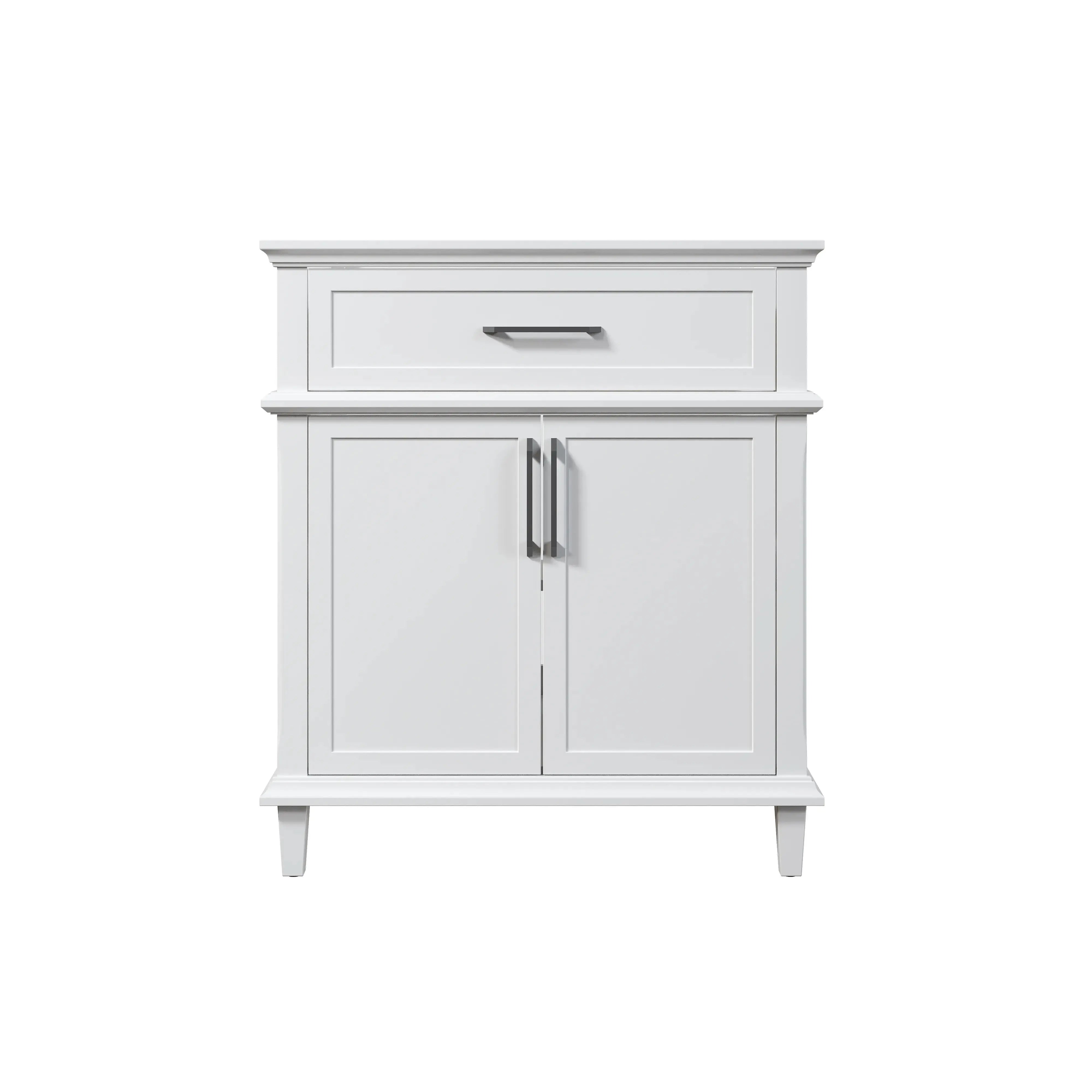 HOROW 30" Bathroom Vanity Cabinet with Tilt-Down Drawer & Generous Storage Model HR-VNA30-1