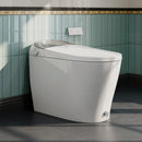 HOROW T03-AOCElongated Smart Bidet Toilet 1.1 GPF in White with Auto Open/Close, Tank, Heated Seat, Auto Flush, UV Purification