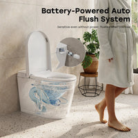 HOROW N30 Non-Electric Bidet Toilet with Comfort Chair Height