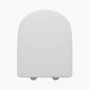 HOROW Soft Close Toilet Seat Round PP Toilet Seat Model HWPP-8733