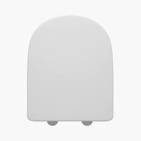 HOROW Soft Close Toilet Seat Round PP Toilet Seat Model HWPP-8733