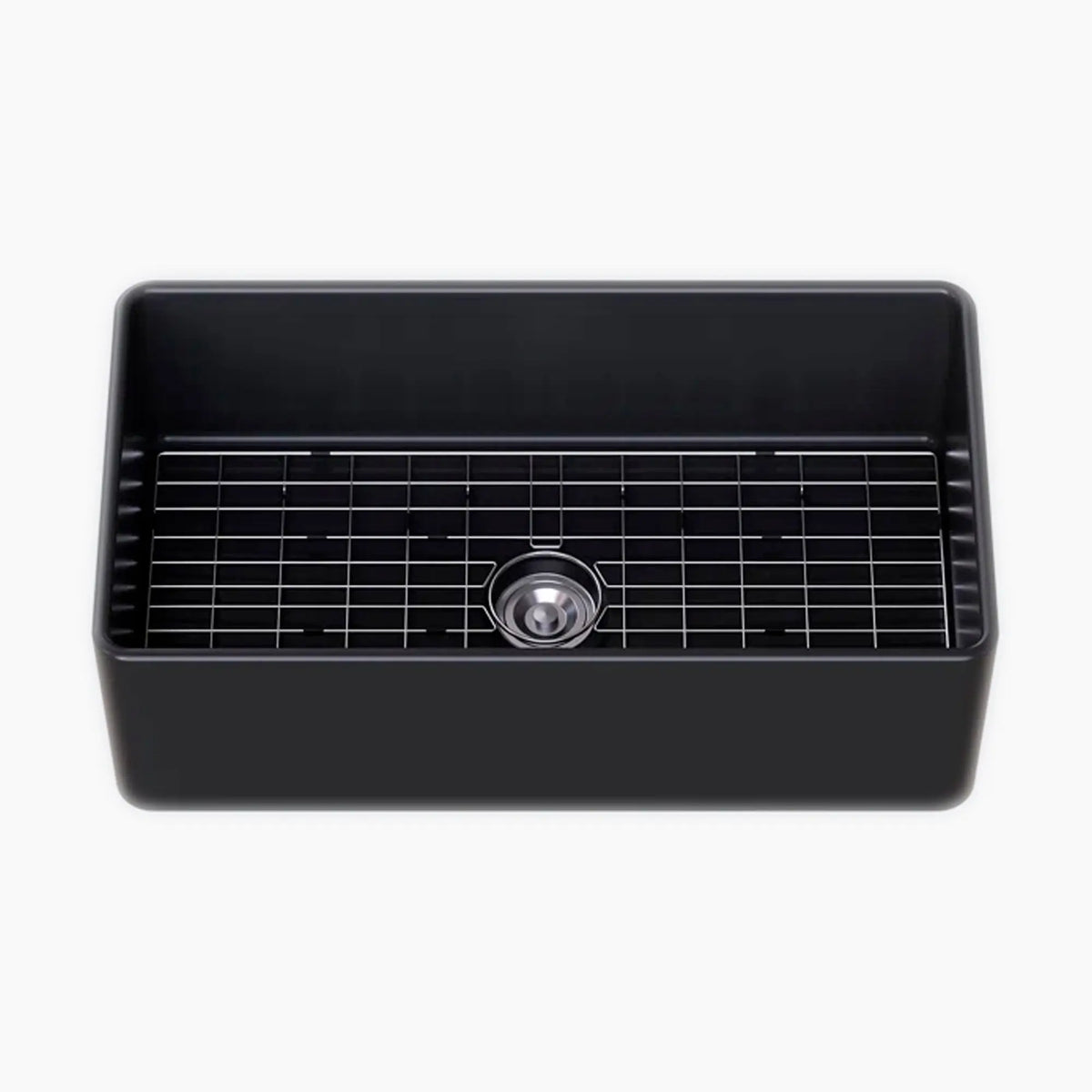HOROW 33 Inch Sink With Grid and Basket Strainer For Farm Kitchen Model HR-S3318B HOROW