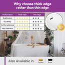 HOROW 47 Inch Freestanding Acrylic Soaking Tub Model TU47-SG-NS