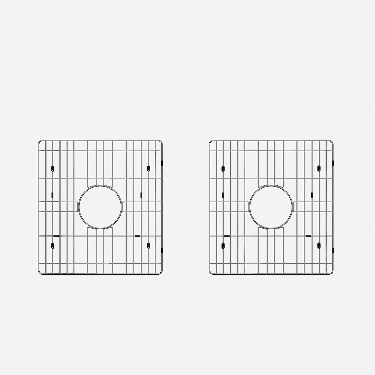HOROW 33 Inch Farm Kitchen Sink Double Basin Fireclay Model HR-DS3318B HOROW