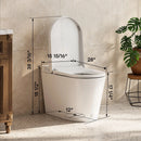 HOROW N30 Non-Electric Bidet Toilet with Comfort Chair Height
