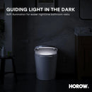 HORWOW  T03Plus Elongated Smart Bidet Toilet 1.1 GPF in White with Tank, Auto Flush, Heated Seat, Warm Air Dryer, Pump Assisted