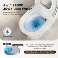 HOROW N30 Non-Electric Bidet Toilet with Comfort Chair Height
