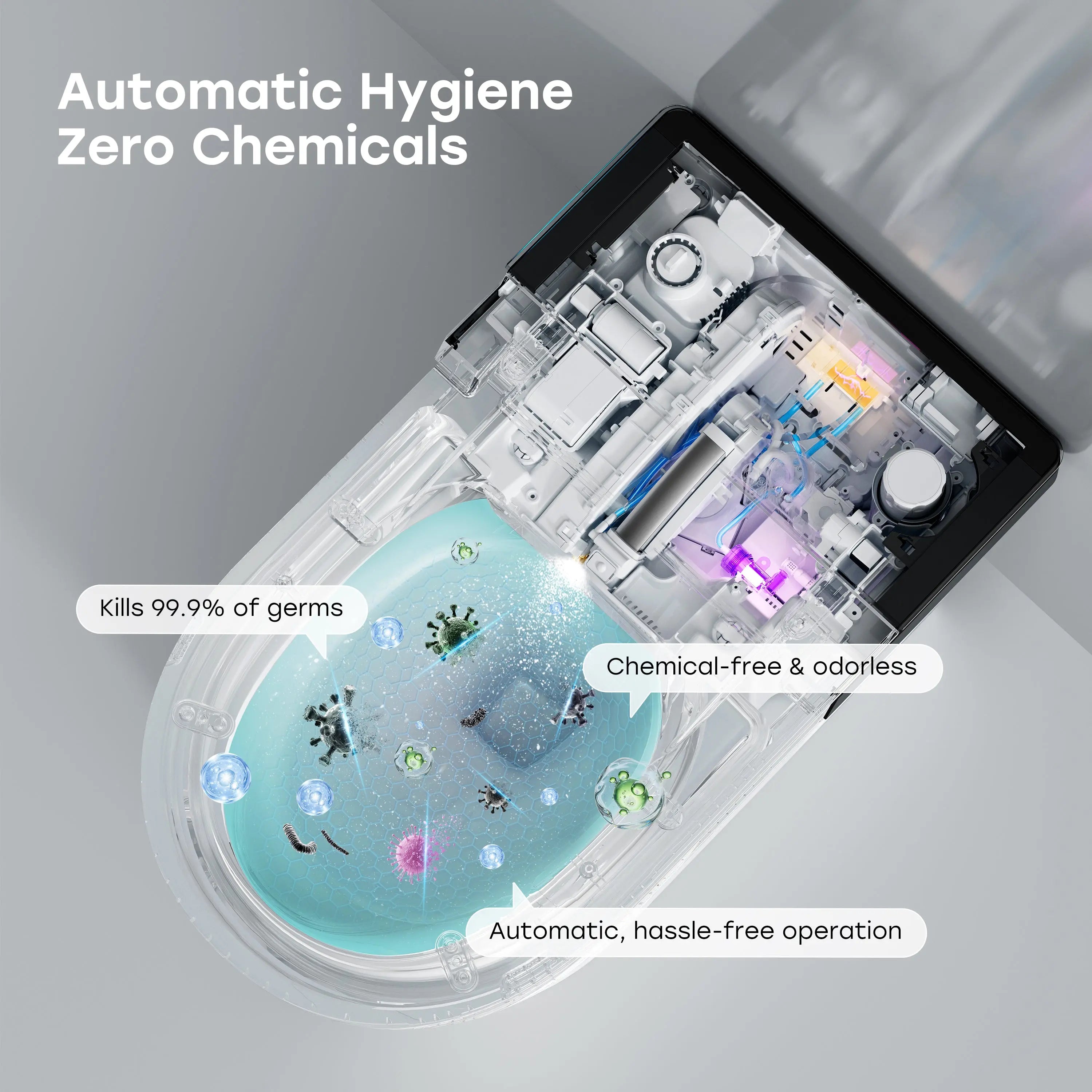 Manufacturer HOROW X70 Smart Toilet With ADA & Dual Flush
