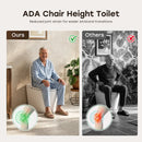 HOROW N30 Non-Electric Bidet Toilet with Comfort Chair Height