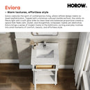 HOROW HR-VNB24 Bathroom Vanity Set with Soft Close Storage System