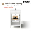 HOROW HR-VNB24 Bathroom Vanity Set with Soft Close Storage System