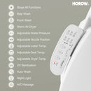 Elongated Toilet Seat with Bidet and Heated Model B0403