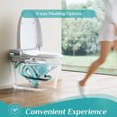 HOROW Smart Toilet with Bidet Seat for 10 Inch Rough In Model T37
