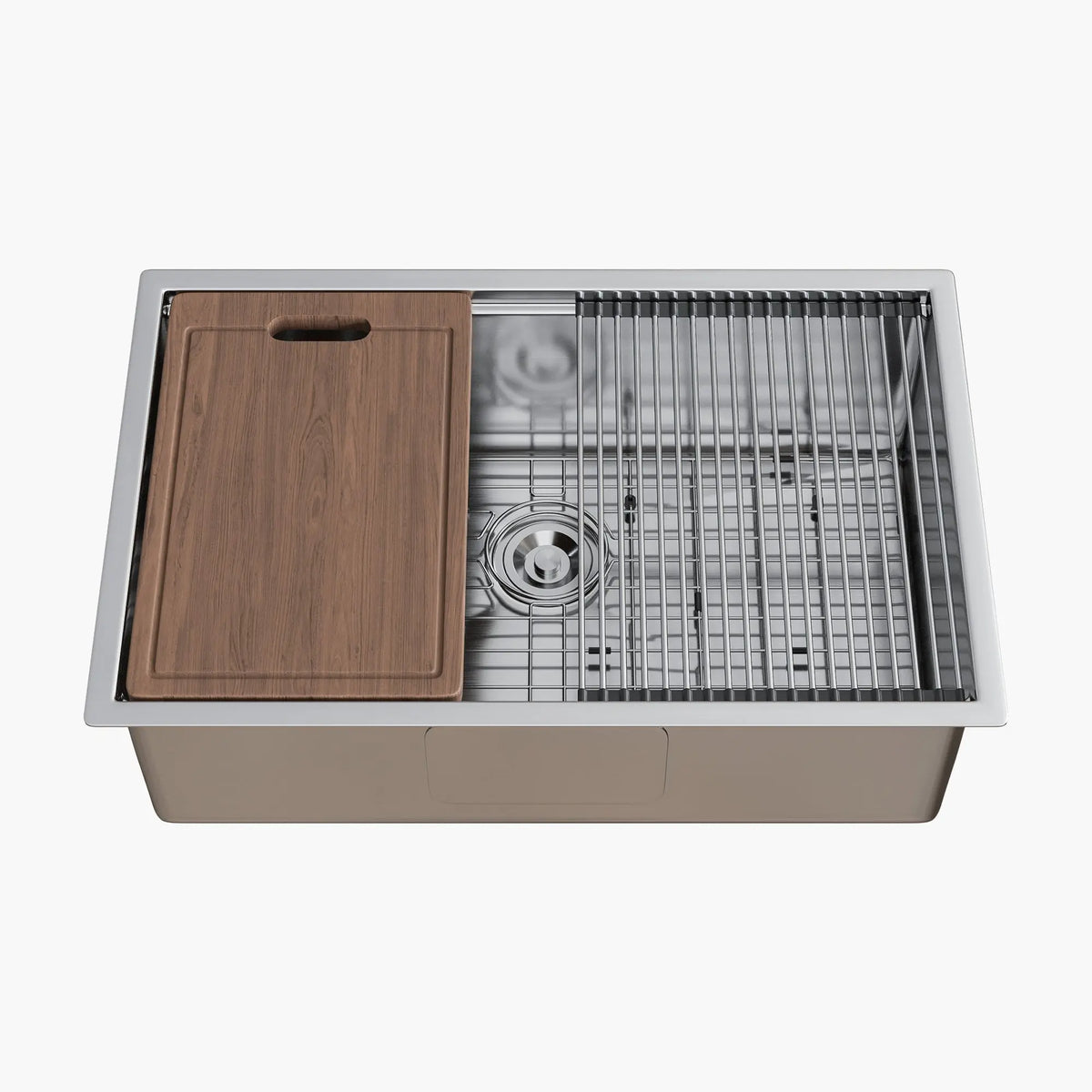 HOROW Best Workstation Sink Stainless Steel Farmhouse Sink 30 Inch Model HR-MS3019D-L HOROW