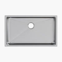 HOROW Stainless Steel Undermount Sink 32 Inch Kitchen Farm Sink Model HR-MS3219D