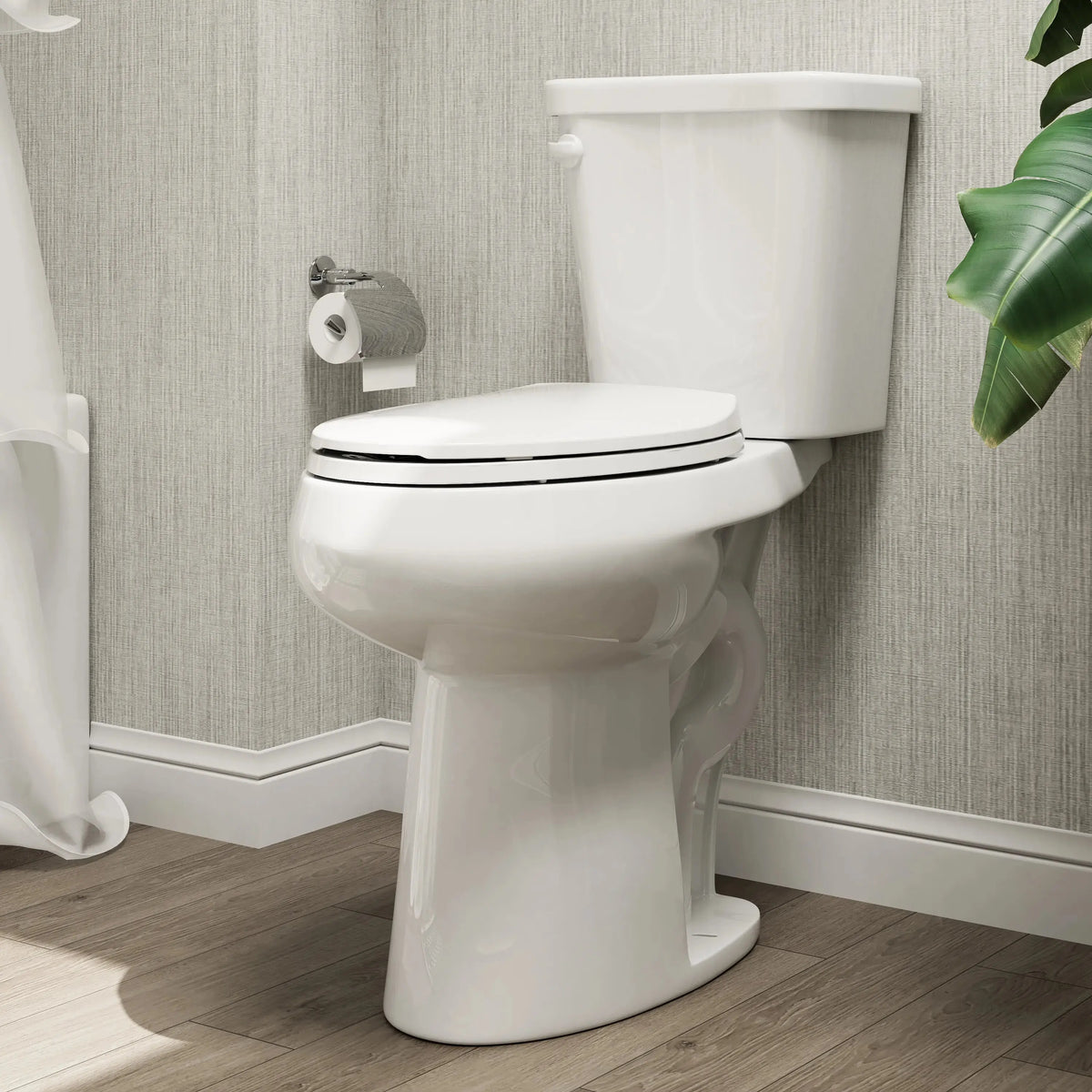 Elongated 2 Piece Toilet with Single Flush and ADA Model HWTT - E03S HOROW