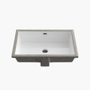 HOROW 24 Inch Undermount Kitchen Sink Bathroom Undermount Rectangular Sinks Model HWTP-S6039D