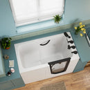 HOROW Walk in Tub and Shower Combo Sit Down Bathtub Model M-329R