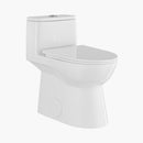 HOROW Best Dual Flush Toilet Modern Elongated Raised Toilet Seat Model T0334W