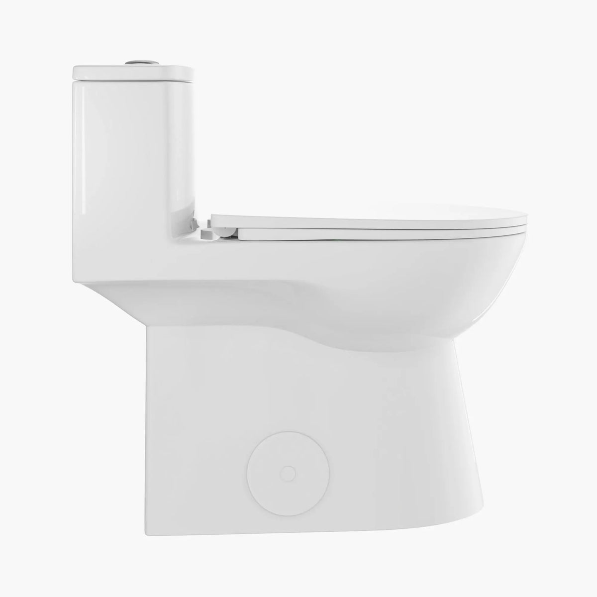 HOROW Best Dual Flush Toilet Modern Elongated Raised Toilet Seat Model T0334W HOROW