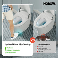 HOROW Smart Toilet With Heated Bidet Dual Flush Toilet Model T16