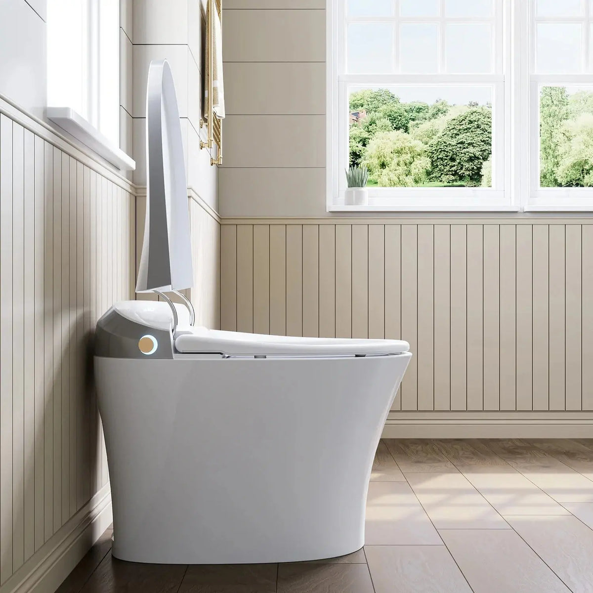 HOROW Bidet Toilet with ADA Height One Piece Smart Toilet Model T20YA HOROW