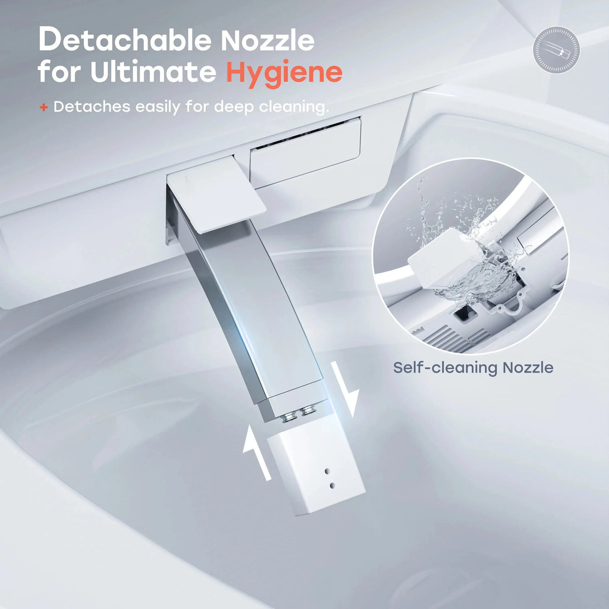 Best Smart Toilet with Built in Bidet and ADA Compliant Model T33 HOROW