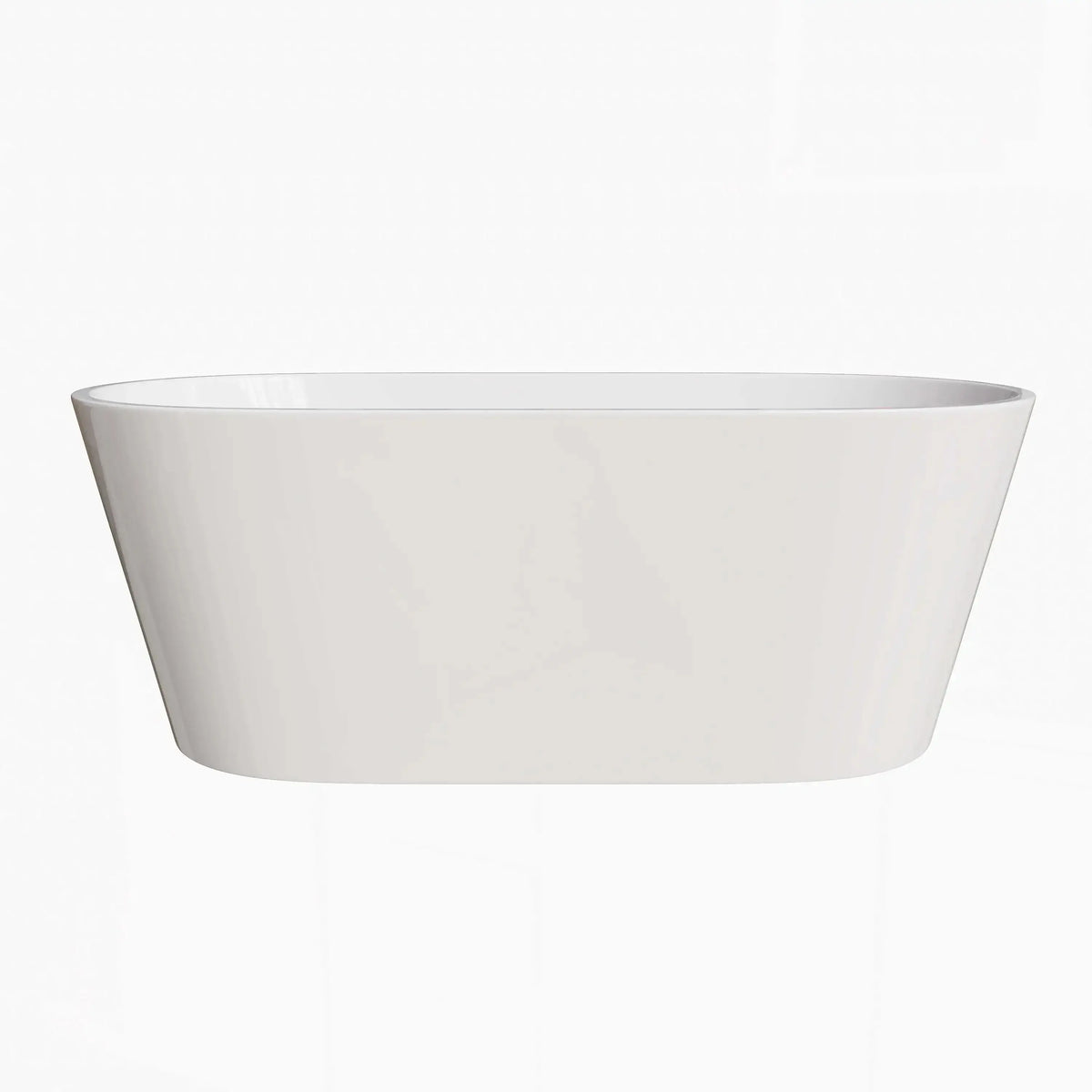 HOROW 59 Inch Acrylic Free Standing Bathtub Deep Soaking Bathtub Model TU59-SG HOROW