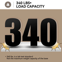 HOROW Acrylic Shower Base with Wider Threshold and Chrome Left Drain model BS6030-CH-L