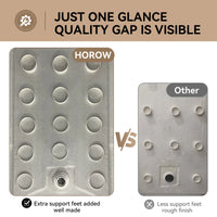 HOROW Acrylic Shower Pan with Right Drain Model BS6032-MB-R