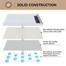 HOROW Acrylic Shower Pan with Right Drain Model BS6032-MB-R