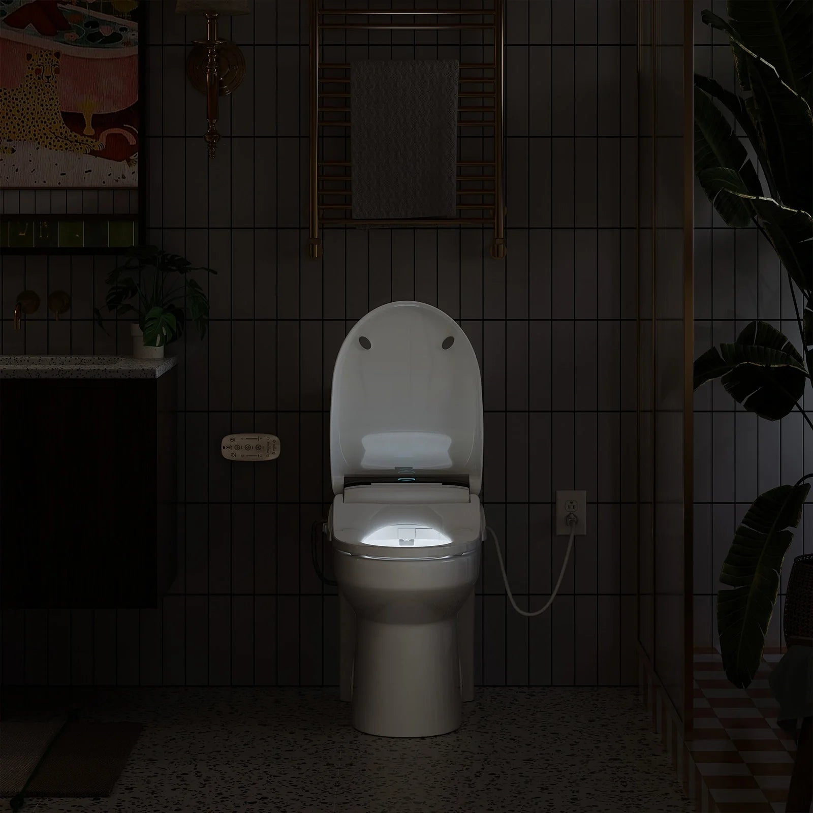 HOROW Bidet Toilet Seat With Heated Seat Dryer bidet Model B0503