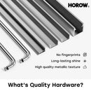 60 Inch Brushed Nickel Bathtub Glass Door – 1/4" Tempered Glass, Model BE6060-BN