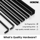 60 Inch Matte Black Bathtub Shower Door – BE6060-MB with Anti-Jumping Glass