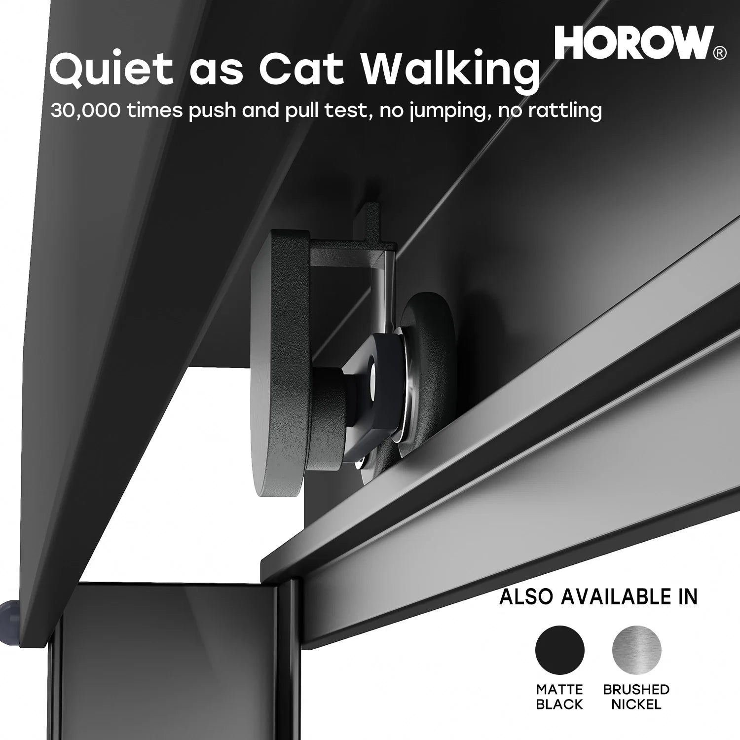 60 Inch Matte Black Bathtub Shower Door – BE6060-MB with Anti-Jumping Glass