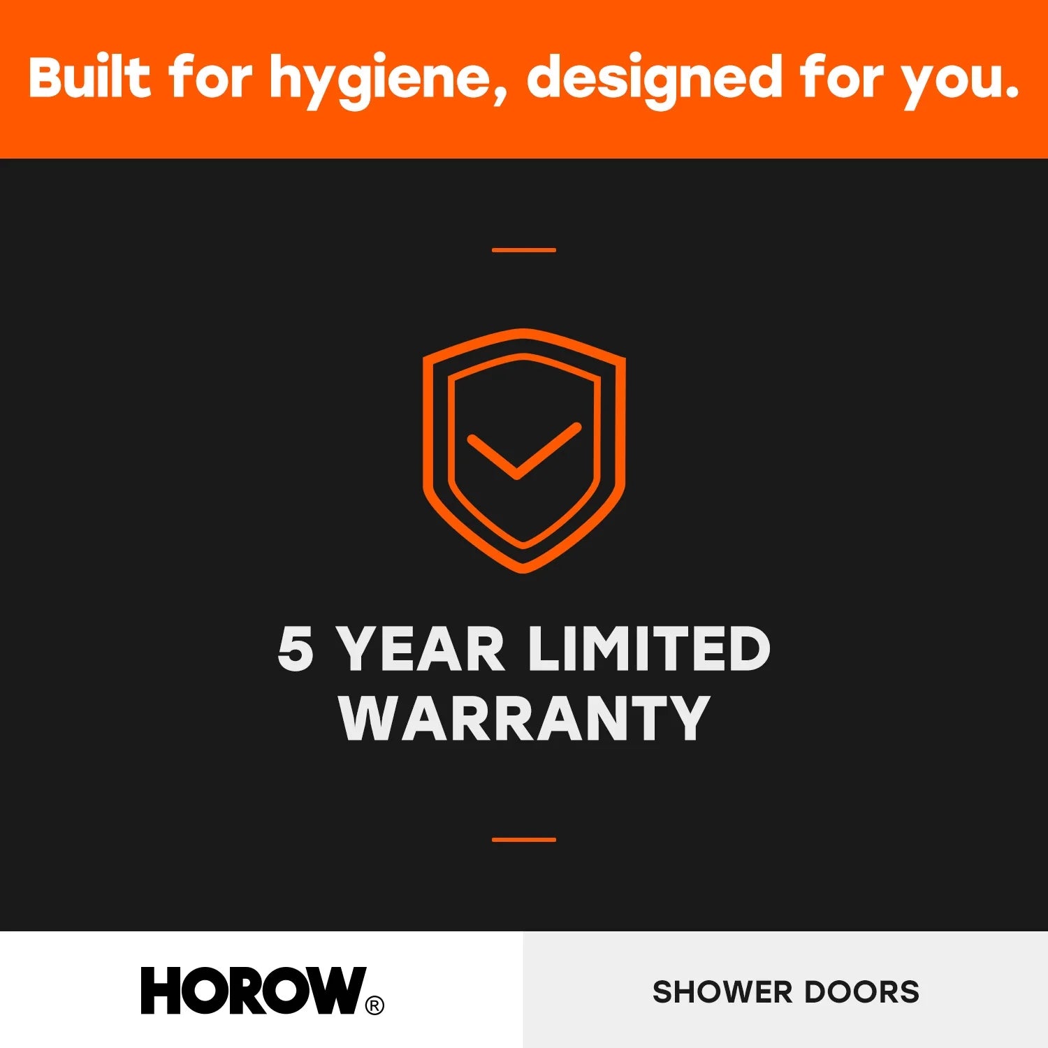 60 Inch Matte Black Bathtub Shower Door – BE6060-MB with Anti-Jumping Glass