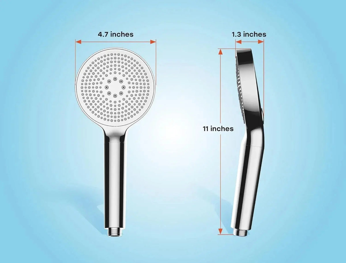 Filtered Shower Head with Handheld – High Pressure Spray Model HS01 HOROW