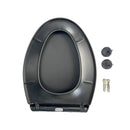 HOROW T0338B Raised Toilet Seat Black Model HWPP-2138B